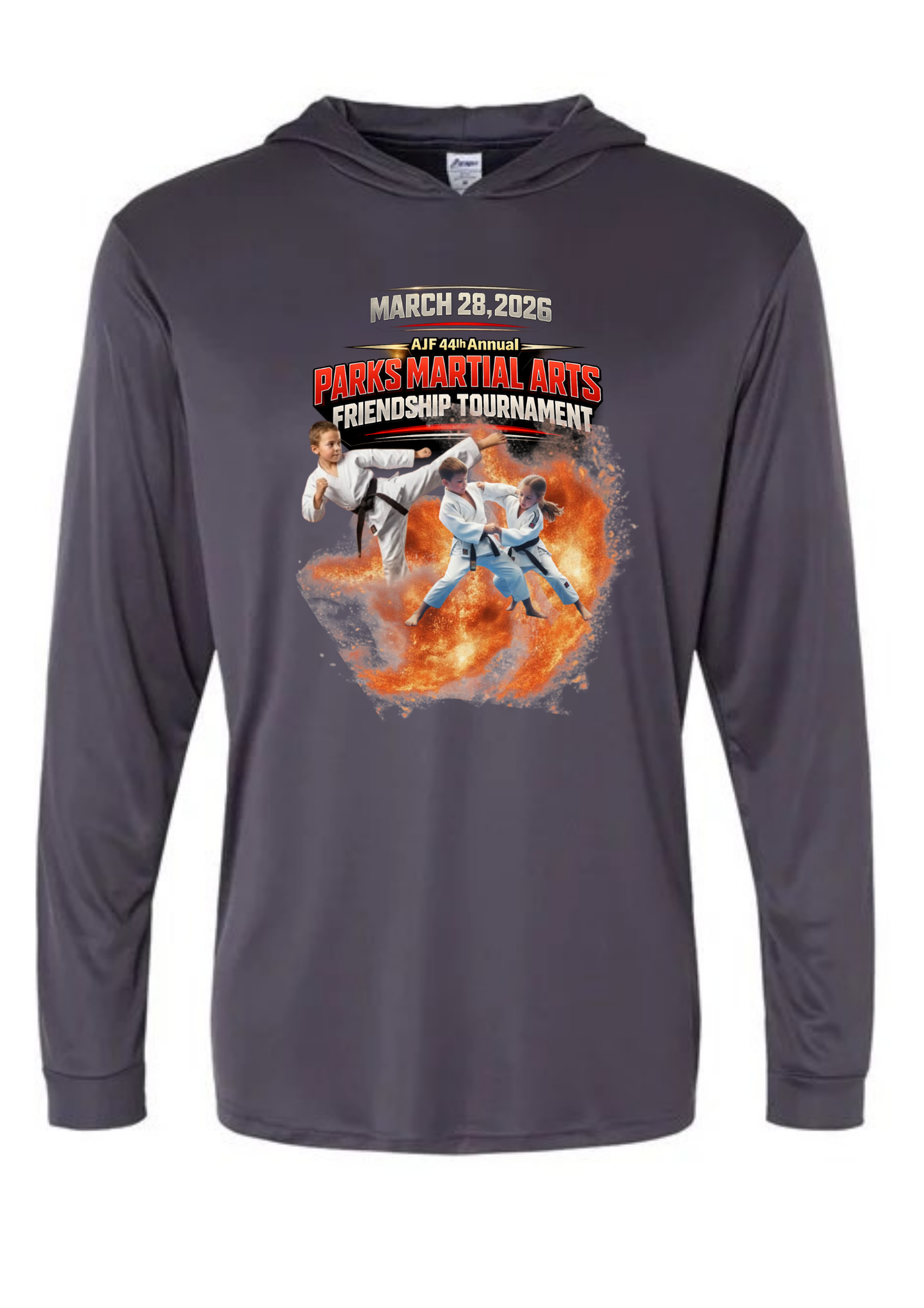 Performance Hooded Long Sleeve Shirts