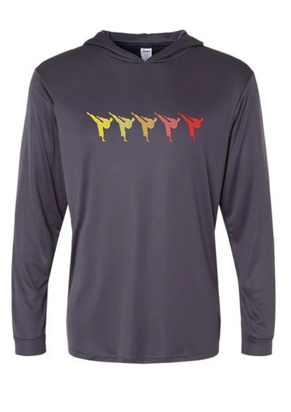 Performance Hooded Long Sleeve Shirts