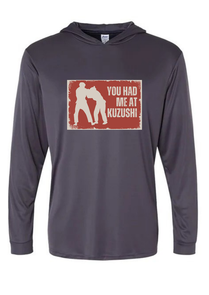 Performance Hooded Long Sleeve Shirts