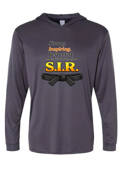 Performance Hooded Long Sleeve Shirts