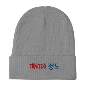 Jungdo Embroidered Beanie Hat