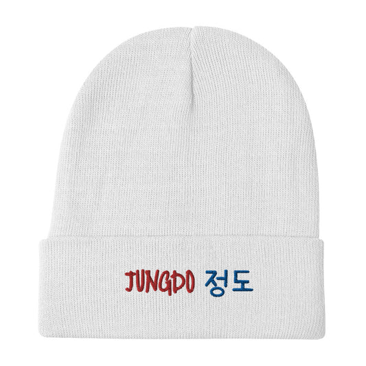 Jungdo Embroidered Beanie Hat