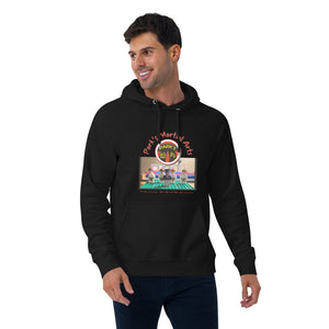 Unisex eco raglan hoodie