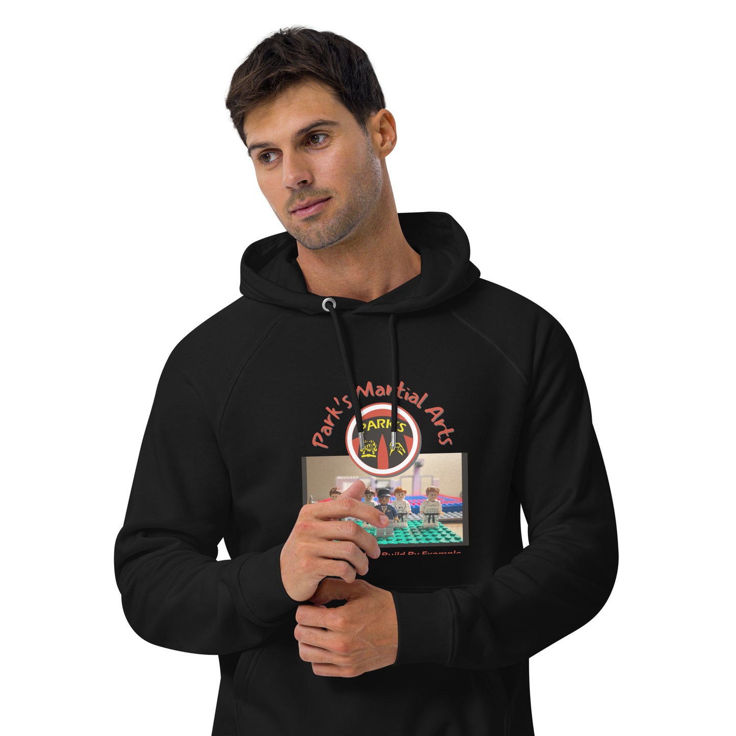 Unisex eco raglan hoodie