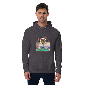Unisex eco raglan hoodie