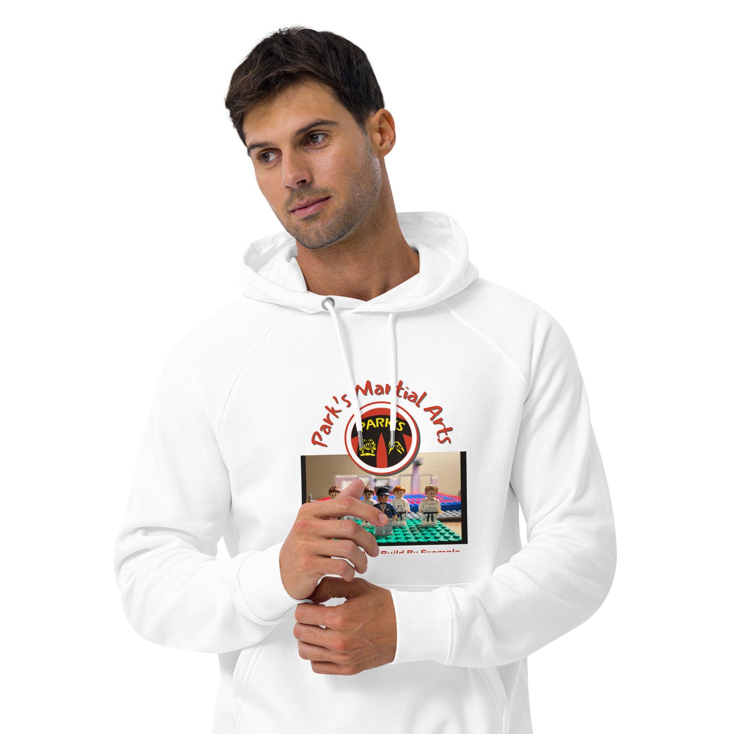 Unisex eco raglan hoodie