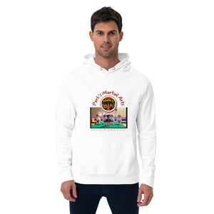 Unisex eco raglan hoodie