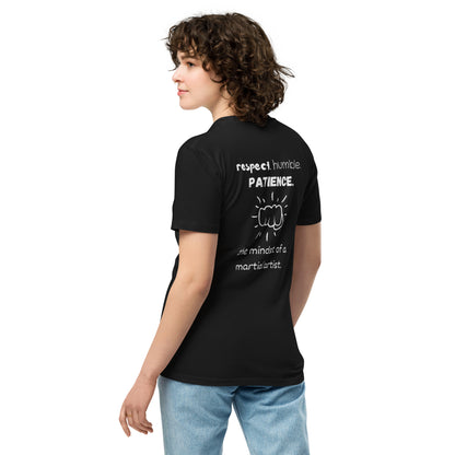 respect humble patience t-shirt